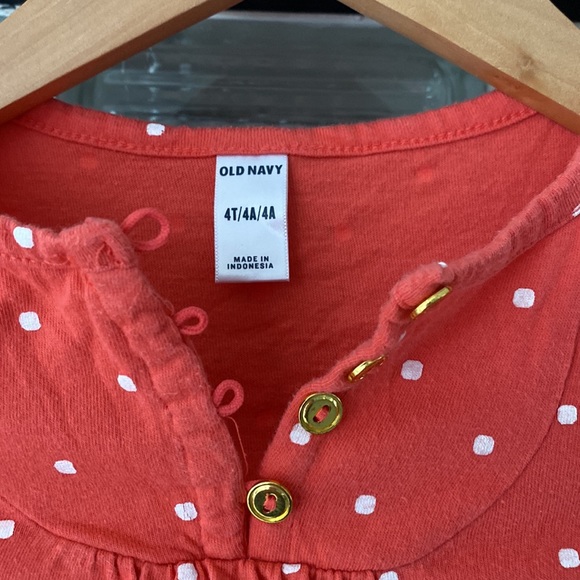 Old Navy Cotton Dress - girls size 4T - Picture 2 of 4